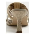 thumbnail image 5 of Sam Edelman Karsten Ivory Leather Squared Toe Kitten Heel Strappy Fashion Mules (Ivory Leather, 6), 5 of 6