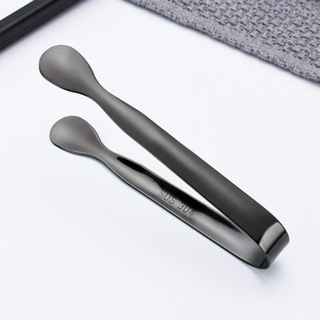 

Stainless Steel Ice Tongs Bread Food Barbecue Clips Barbecue Clips Ice Clamp Tool Bar Kitchen Accessories Wholesale 10.8cm