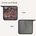 thumbnail image 2 of Lsque Mario Pattern Silicone Anti-hot Pad,Pot Holders, Kitchen Oven Glove High Heat Resistant 500 Degree with Non-Slip Silicone Surface-One Size, 2 of 8