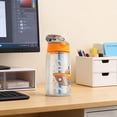 thumbnail image 5 of Msgweeeg Water Bottle Large Water Bottle Kids Toddler Sippy Cup LeakProof Portable Water Bottle Soft Silicone Mouth Straw for Baby Toddler Daily Use, 5 of 7
