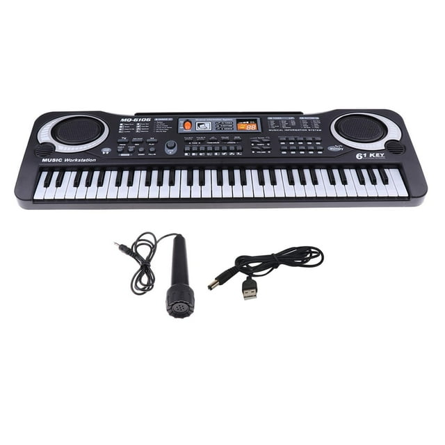 Milaget 61 Keys Digital Music Keyboard Electric Piano Kid Gift School Teaching