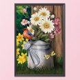 thumbnail image 3 of 11CT completo punto de cruz flores estampado DIY bordado costura impresión arte de la pared Hugtrwg Para estrenar, 3 of 9