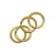 thumbnail image 5 of 2x 20 Piezas de Latón Plano perfecl Anillos de latón para llaveros 15 Mm, 5 of 8