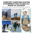 thumbnail image 5 of WYBXZ Large Capacity Outdoor Backpack, 2025 New Multi Functional Mountaineering Bag, Summer Large Capacity Waterproof Outdoor Hiking Backpack, Travel Load Reduction Backpack, 60L, 5 of 7