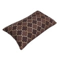 thumbnail image 3 of Vsdgher Brown Gold Grid Print Pillow Cases -Iconic Collection Pillowcases -Extra Soft, Not easy to deform,not pilling Export quality, 3 of 8