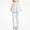 White, variant on Girls Leggings with Skirt Stretch High Waist Comfortable Athletic Workout Activewear Pull On Casual Everyday Pink Size 7