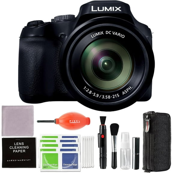 Panasonic Lumix FZ80D Digital Camera with Advanced Accessories and Travel Bundle | DC-FZ80DK | Panasonic Lumix DC-FZ80DK