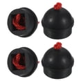 thumbnail image 1 of Soporte de Tiza para Taco Uxcell 4 Pack Caucho Antideslizante Soportes de Tiza para Taco de Billar Color Negro, 1 of 5