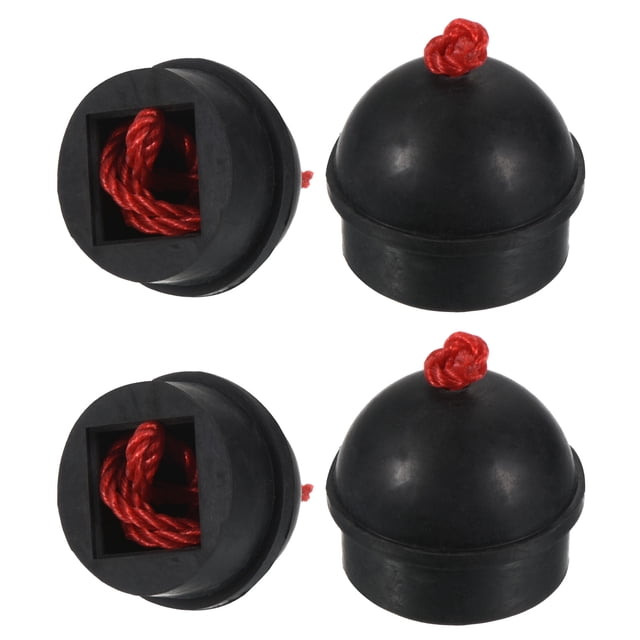 Soporte de Tiza para Taco Uxcell 4 Pack Caucho Antideslizante Soportes de Tiza para Taco de Billar Color Negro