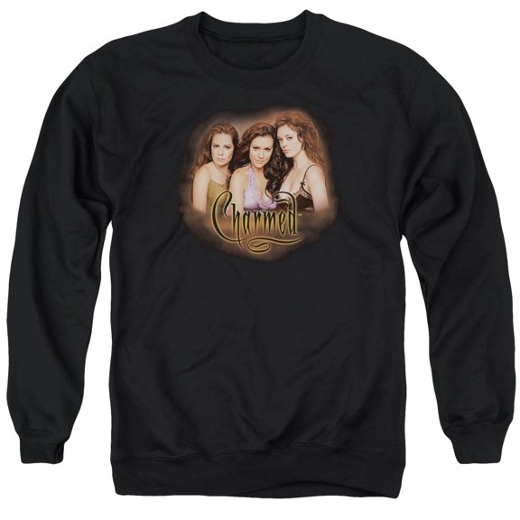 Charmed Smokin Adult Crewneck Sweatshirt Black
