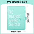 thumbnail image 2 of Savings Challenge Binder With Envelope System For 100-Day Budget Tracking And Financial Goal Setting - GN2, 2 of 8