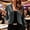 Gray velvet cropped cardigan a1, variant on Tusihei Women's Velvet Cropped Cardigan Long Sleeve Open Front Solid Short Jacket Dressy Casual Retro Fall Winter Tops for Women Cozy Layering Outwear, Black S
