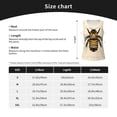 thumbnail image 5 of KLL Honey Bee Print Womens Tank Top Sleeveless Workout Tops Athletic Running Shirts Yoga Gym Clothes-X-Large, 5 of 7