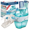 thumbnail image 1 of Navage Nasal Care Essentials Bundle: Navage Nose Cleaner, 20 SaltPod Capsules, and Countertop Caddy, 1 of 6
