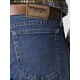 thumbnail image 2 of Vaqueros Wrangler de corte holgado para hombre, color índigo envejecido, tamaño 52 de ancho x 32 de largo, 2 of 3