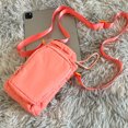 thumbnail image 5 of Water Bottle Holder with Strap Adjustable Strap Crossbody Water Bottle Bag with Front Pocket Drawstring Water Bottle Carrier for Hiking Camping (Orange), 5 of 13