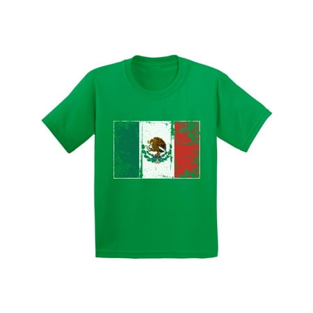 Soccer Clothing For Children Awkward Styles Mexico Flag Youth Shirt Flag of Mexico Mexican Youth Mexican Kids Shirt Kids Mexico Soccer Tshirt Soccer Gifts for Boys Mexico Shirt for Girls Mexican Soccer 2018 Tshirt Mexico Gifts ()