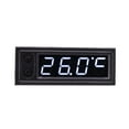 thumbnail image 1 of Milaget Automotive Car Voltmeter Digital Display 12V Accessories Weight Premium White, 1 of 8