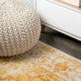 thumbnail image 5 of JONATHAN Y MODERN PERSIAN 2 x 8 Runner Rug, Audrey Bohemian Ornate Medallion - Orange/White, MDP209A-28, 5 of 9