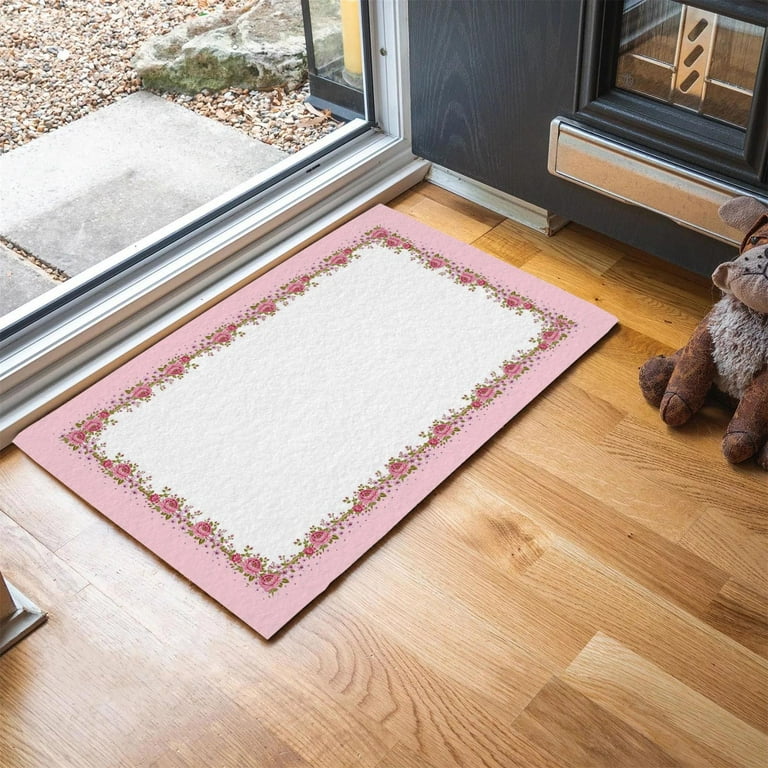 Softlife Chenille Dog Doormats Indoor Entrance,Pet Indoor Door