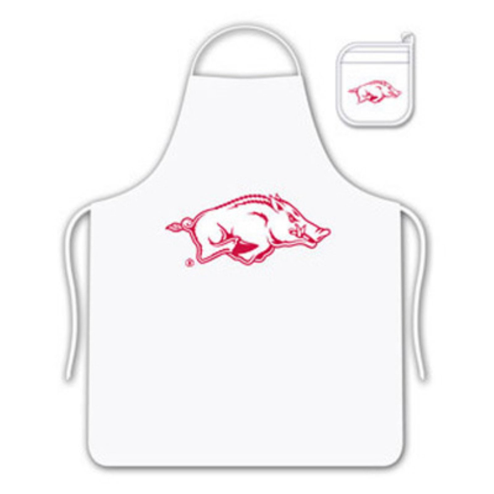 NCAA University of Arkansas Tail Gate Kit with Apron and Mitt by Sports Coverage, Inc.