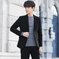thumbnail image 3 of Conjunto de 2 piezas para hombre de alta calidad 2024, trajes y blazers ajustados de color sólido para hombre, pantalones de moda, lujo elegante clásico, 3 of 5