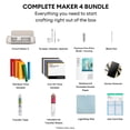 thumbnail image 3 of Cricut Maker 4 Craft Cutting Machine with Ultimate Sticker Making Bundle, 3 of 8
