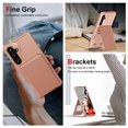 thumbnail image 6 of Decase Wallet Case for Samsung Galaxy S25, PU Leather/Plastic Wallet Phone Case with Magnetic Button Closure Credit Card Holder Slots, Stand Function, Lightweight Solid Fold Cover,Rosegold, 6 of 6