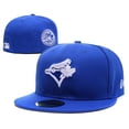 thumbnail image 1 of ¡Novedad de 2022! Sombrero ajustado MLB Toronto Blue Jays 59 Cincuenta gorra completa para hombre y mujer, gorras bordadas, 1 of 3