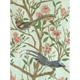 thumbnail image 2 of Wang, Melissa 15x18 Gold Ornate Wood Framed with Double Matting Museum Art Print Titled - Delicate Chinoiserie II, 2 of 4