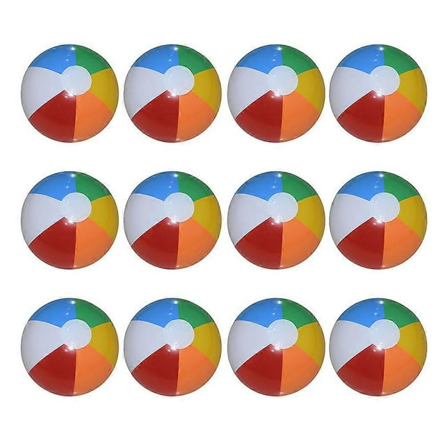 12pcs inflatable beach children's water polo-40CM before inflatablegarden