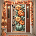 thumbnail image 3 of Wooden Welcome Sign Halloween Autumn Decor Pumpkins Thanksgiving Harvest for Fall Decoration Outdoor Indoor Home, 3 of 9