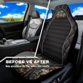 thumbnail image 4 of Uorisanigo Hunting Forest Waterproof Car Seat Cover Easy to Install Car Front Seat Protector Breathable Front Seat Cover Anti Slip Universal for Cars Truck SUV Van, 4 of 7
