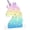Gradient Rainbow, variant on Acrylic Unicorn Earring Holder with , Smiling Unicorn Jewelry Display Stand for Teens and Women, Stud & Dangle Earring Organizer with Anti-Slip Pads