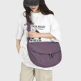 thumbnail image 4 of Bolsos de hombro para mujer con cremallera de nailon de alta capacidad para actividades al aire libre, bolso cruzado de moda nuevo 2024, bolso de mano versátil para viajes diarios, 4 of 5