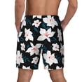 thumbnail image 4 of Daiia Lilies Flowers Mens Swim Trunks Swim Shorts Quick Dry Swim Shorts with Mesh Lining Pockets-XX-Large, 4 of 9
