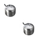 thumbnail image 1 of Tarro de especias Advancent Acero inoxidable Plata tipo 1 2piezas con cuchara y tapa, 1 of 6