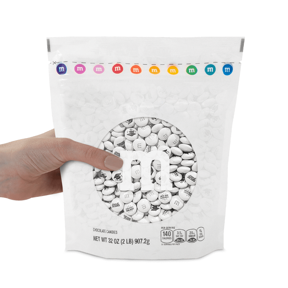 M&M'S Class of 2025 Graduation Milk Chocolate Candy, 2lb