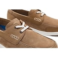 thumbnail image 2 of Nunn Bush Men's Luca Moccasin Toe Boat Oxford Lightweight Comfortable Nautical Lace-Up Shoe, Tan, 10.5 w, 2 of 7