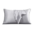thumbnail image 1 of Funda de almohada multicolor de poliéster, funda de almohada de repuesto para cama, accesorios para ropa de cama, gris plateado sidaley HA7061-02B, 1 of 7