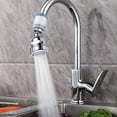 thumbnail image 3 of Under 10 Faucets Pressurized Antisplash Filter Faucet Kitchen Faucet Filter 360 ° Rotatable Nozzle Tap Water Filter Booster Antisplash Faucet Nozzle, 3 of 3