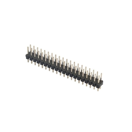 Double Raspberry - 5PC Break-away 2x20-pin Strip Double Male Connector Dor Raspberry Pi GPIO Zero