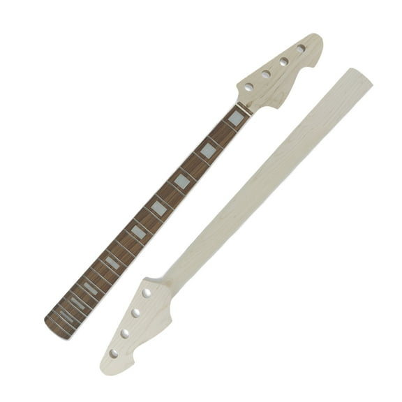 30inch Maple bass guitar neck 20fret Rosewood Fretboard Block inlay DIY guitar