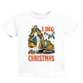 thumbnail image 4 of I Dig Christmas Excavator - Youth Short Sleeve Graphic T-Shirt and Toddler Short Sleeve Graphic T-Shirt, 4 of 14