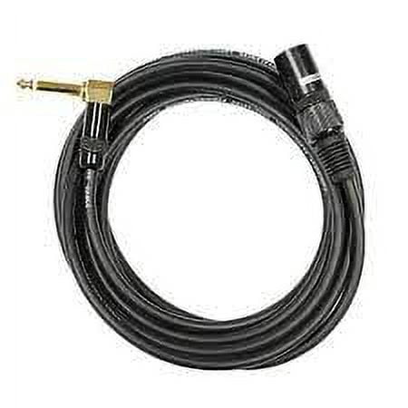 Audio2000's C20025 25 Ft 1/4" TRS Right Angle to XLR Female Cable