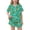 Green, variant on Odeerbi Kids Boys Girls Halloween Pajamas Notched Lapel Short Sleeve Shirt Shorts Pajama Sets
