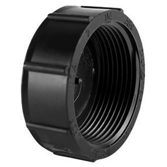 Charlotte Pipe & Foundry ABS001140600HA 1.5 in. ABS Threaded Cap