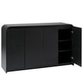 thumbnail image 4 of Better Homes & Gardens Juliet Sideboard, Rich Black Finish, 4 of 6