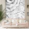 thumbnail image 3 of Idea4wall 3pcs 3D View Rose Pattern Stick Wallpaper Removable Wall Murals Large Wall Stickers for Home Decoration, 132"x72", 3 of 5