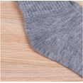 thumbnail image 3 of Calcetines de corte bajo para hombre y mujer, de algodón, informales, antideslizantes, reforzados, paquete de 10, 3 of 4